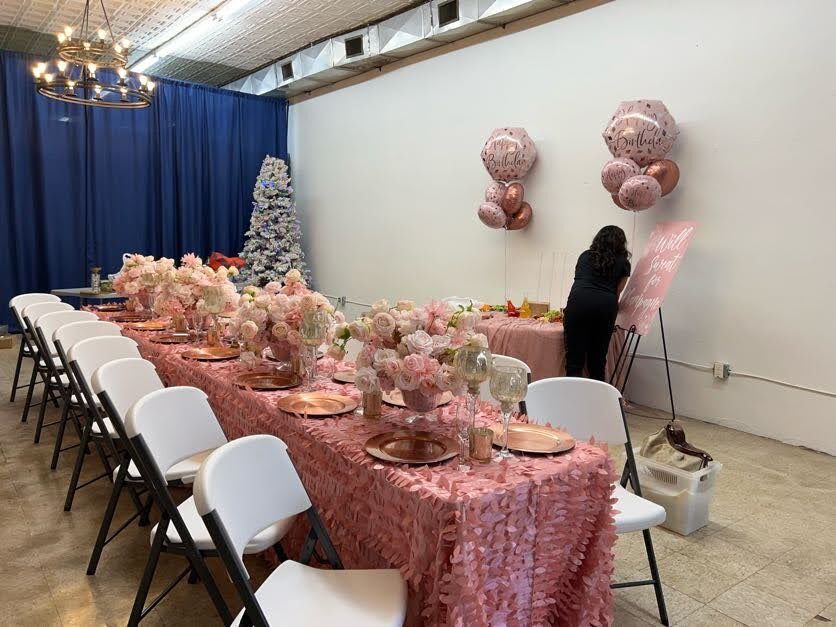 The Studio styled for a celebration